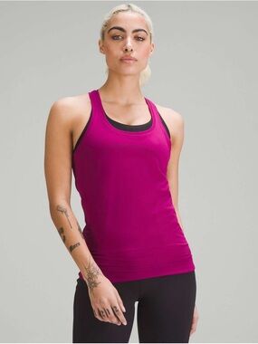 Lululemon Swiftly Tech Racerback Tank Sz 10 Magenta